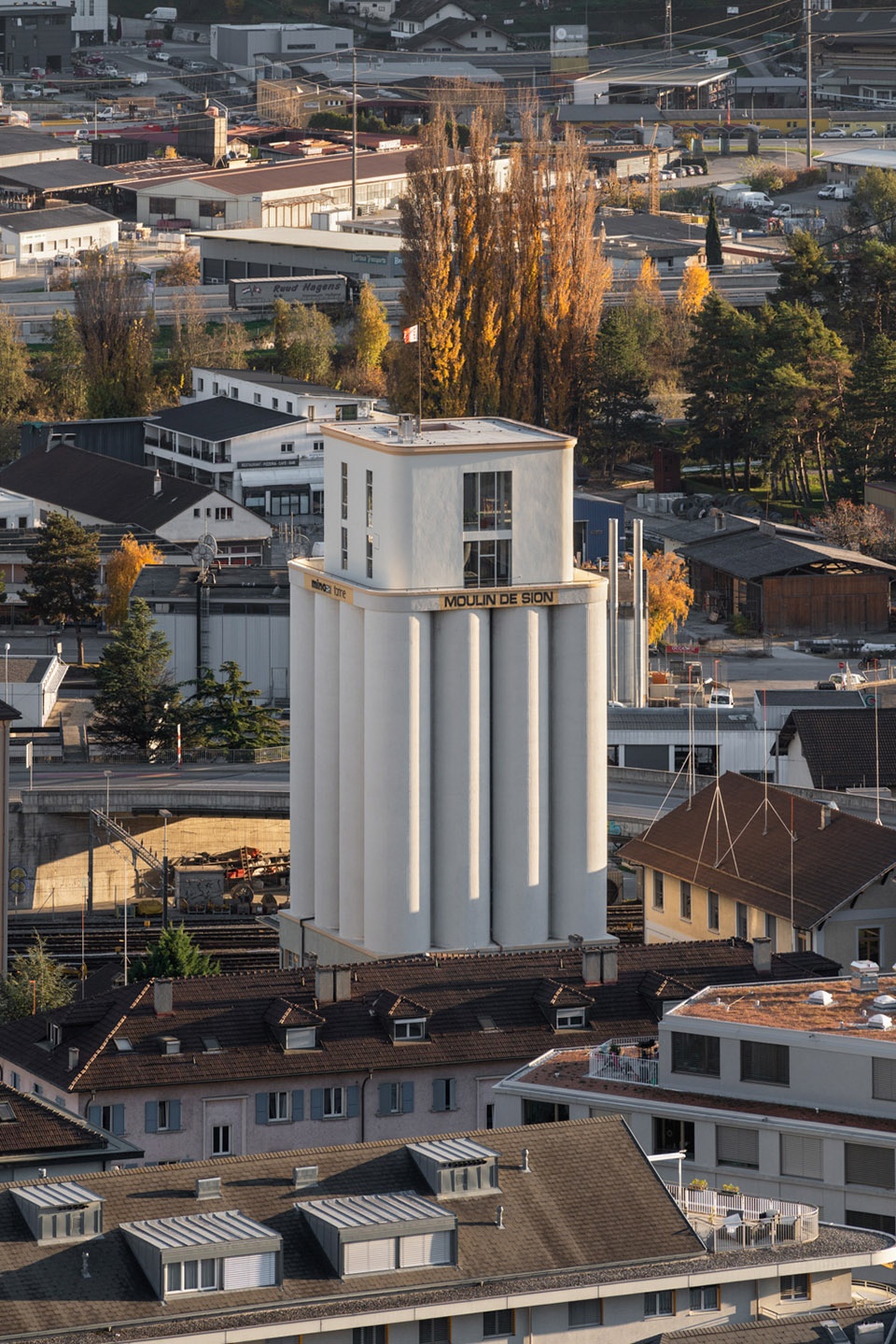 silo de sion by mor architectes