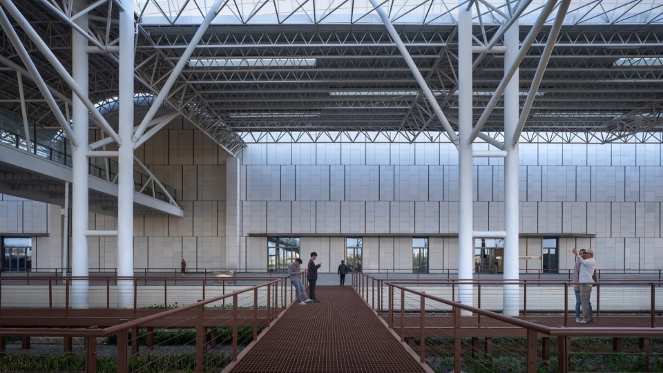 China Yellow Sea Wetlands Museum Railway Park by DuShe Architectural Design Co Ltd Shanghai