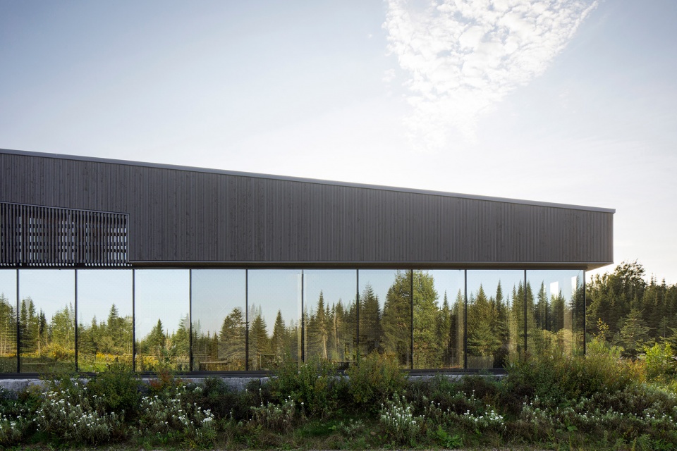 camp mercier by anne carrier architecture