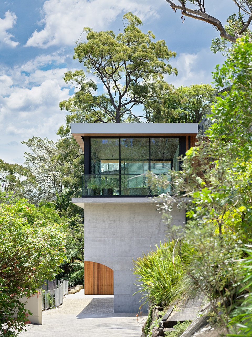 corbel house by nick bell architects