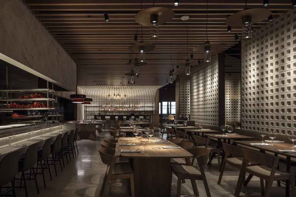 malka restaurant by kimmel eshkolot architects