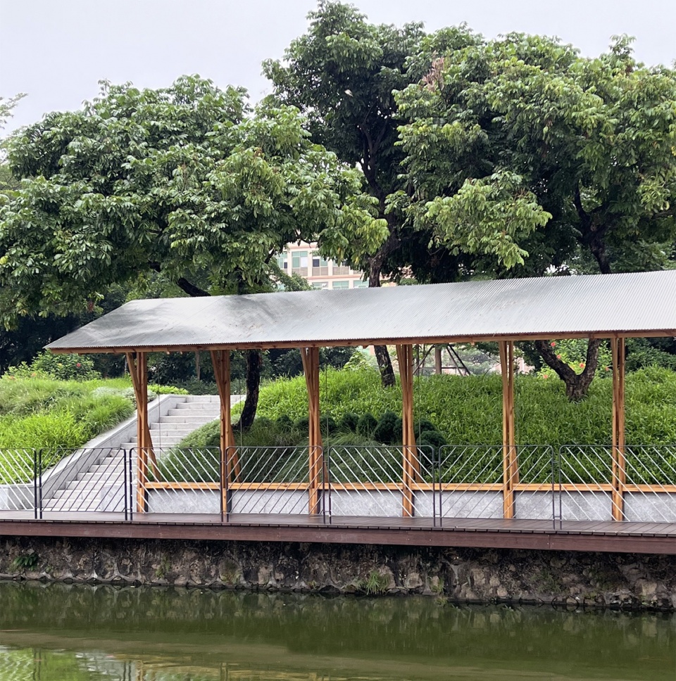 xiaba village pond landscape enhancement by fabersociety