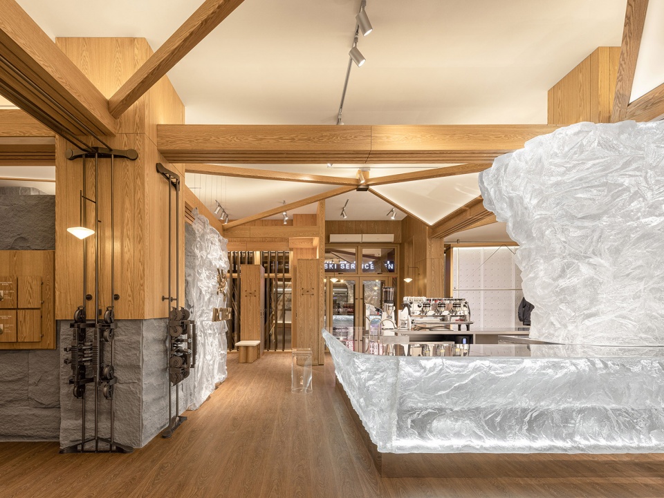 ARC TERYX Store Beidahu Ski Resort by STILL YOUNG