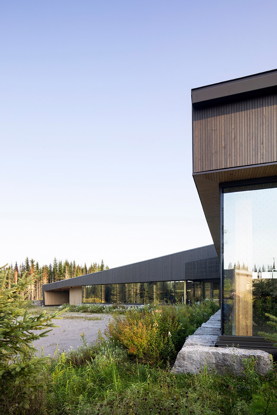 camp mercier by anne carrier architecture
