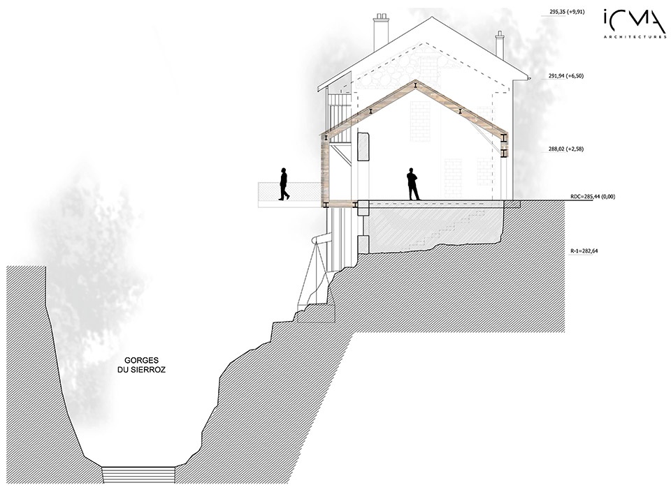 gorges du sierroz by icmarchitectures