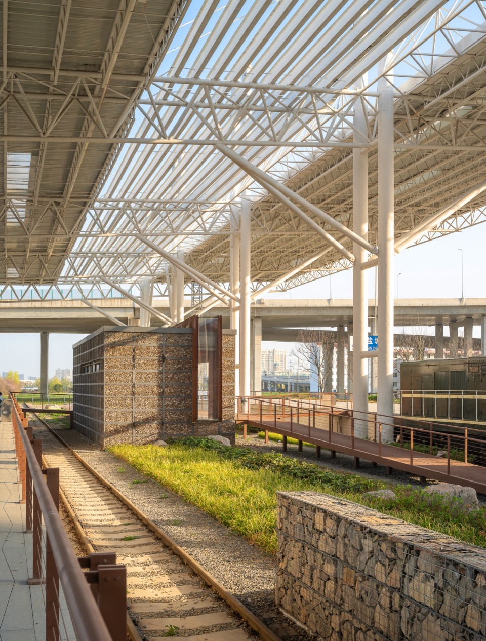 China Yellow Sea Wetlands Museum Railway Park by DuShe Architectural Design Co Ltd Shanghai