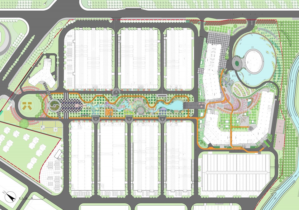 longking pro environmental campus by bam