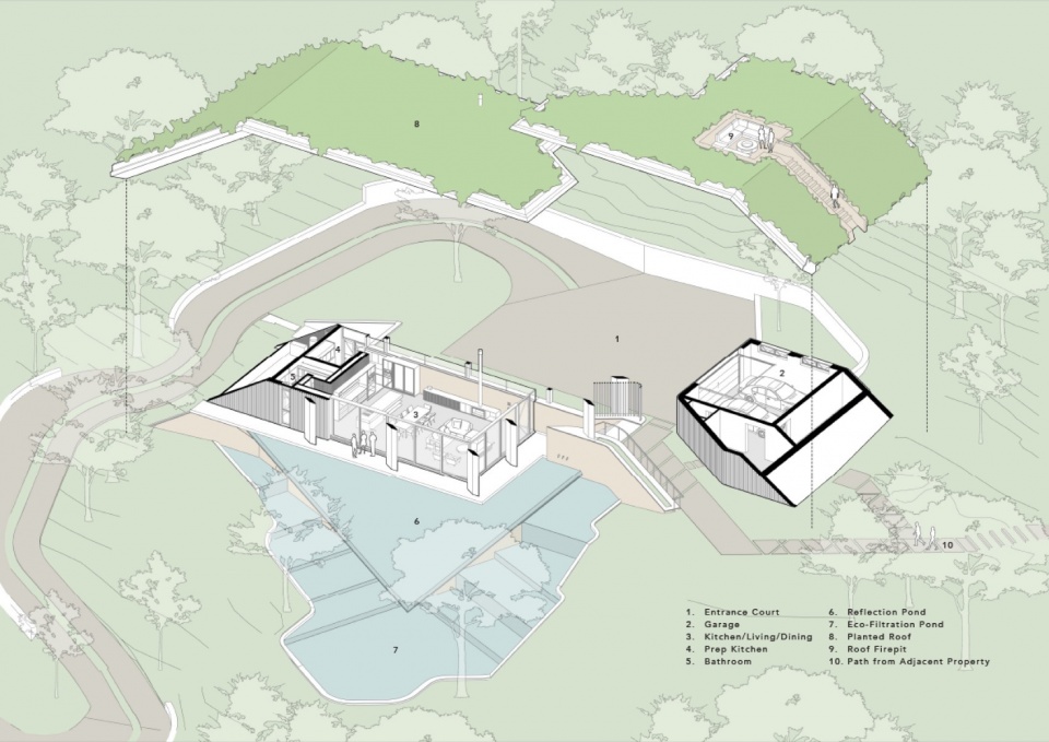 Planted Pavilion Malan Vorster Architecture Interior Design