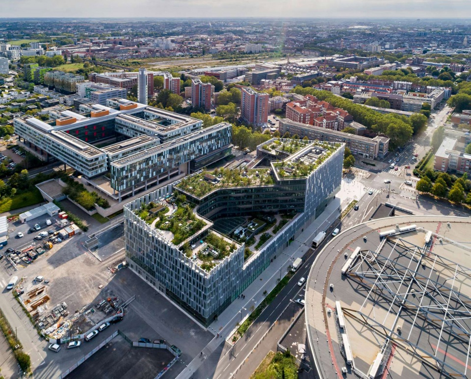 iotope building in lille france by henning larsen