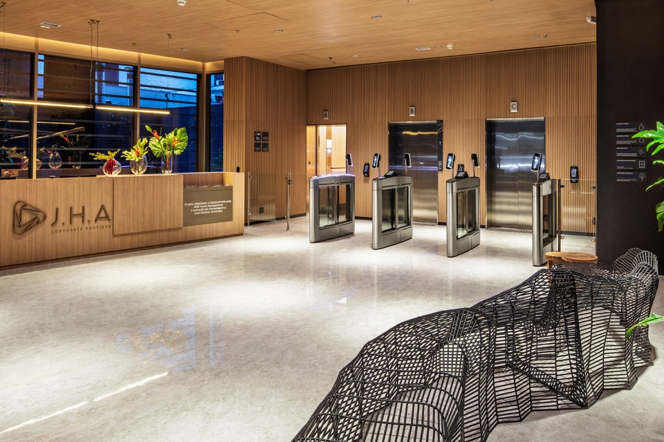 jha corporate boutique by psa arquitetura