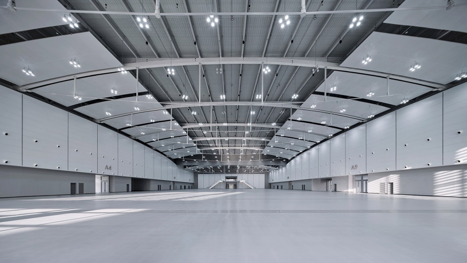 yellow river delta agricultural product trading service center by uad