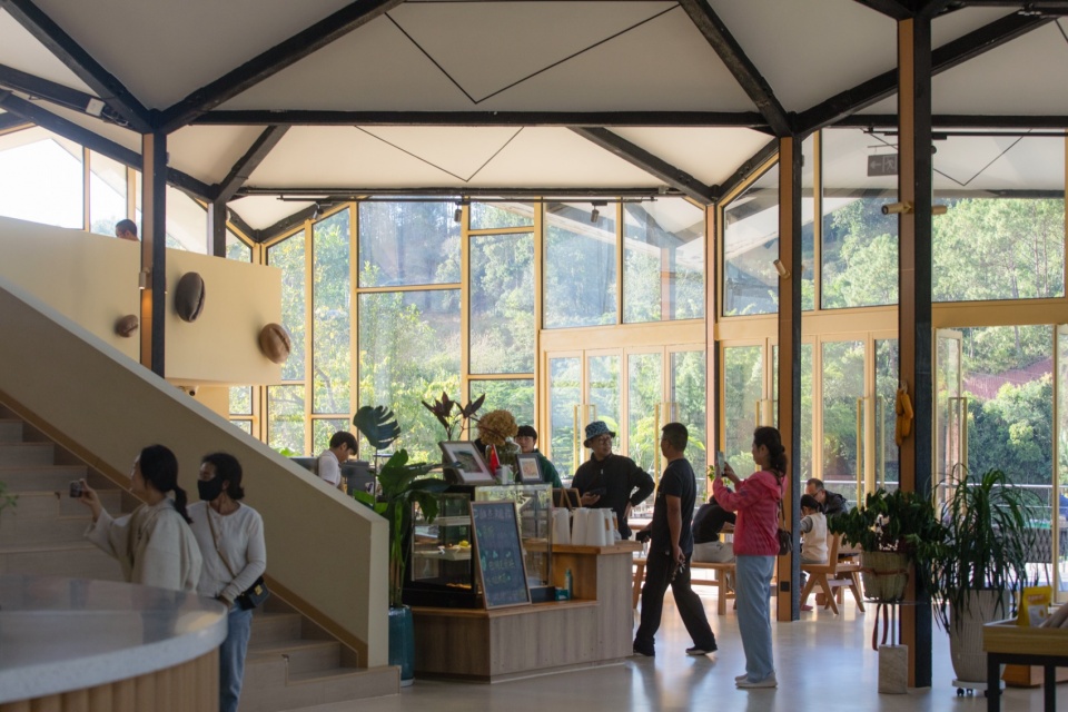 Pu er Beautiful Star Village Coffee Center