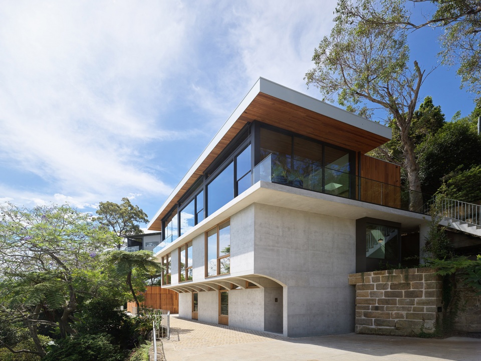 corbel house by nick bell architects