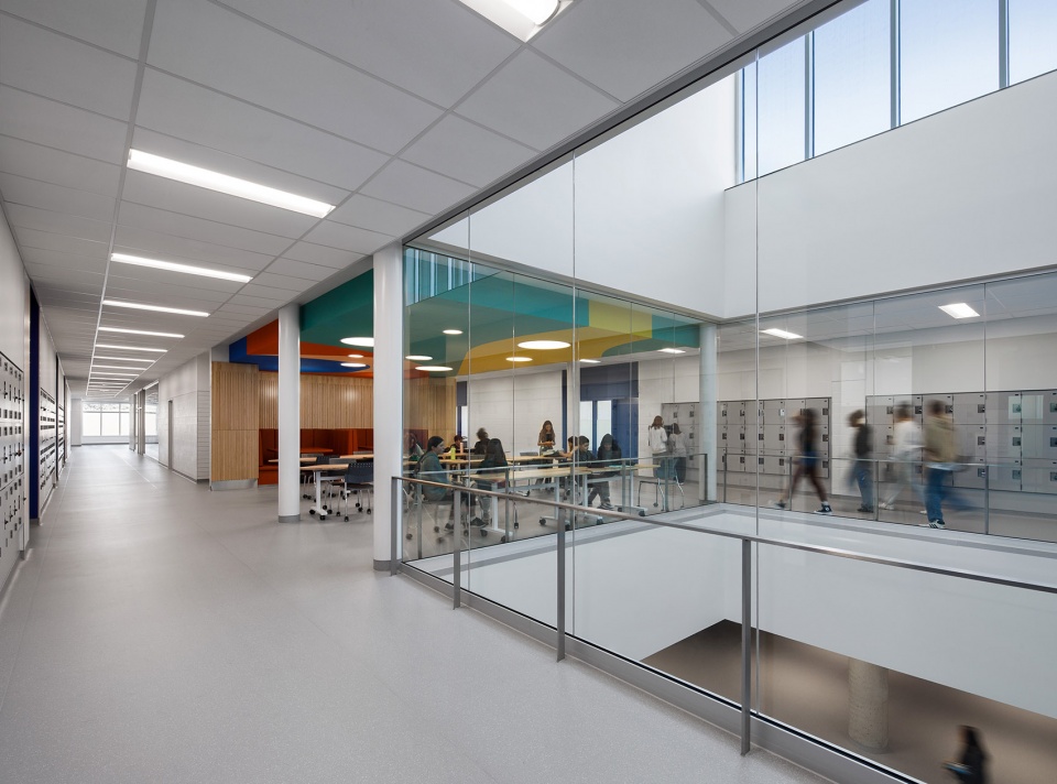 ecole secondaire du bosquet by msdl architectes