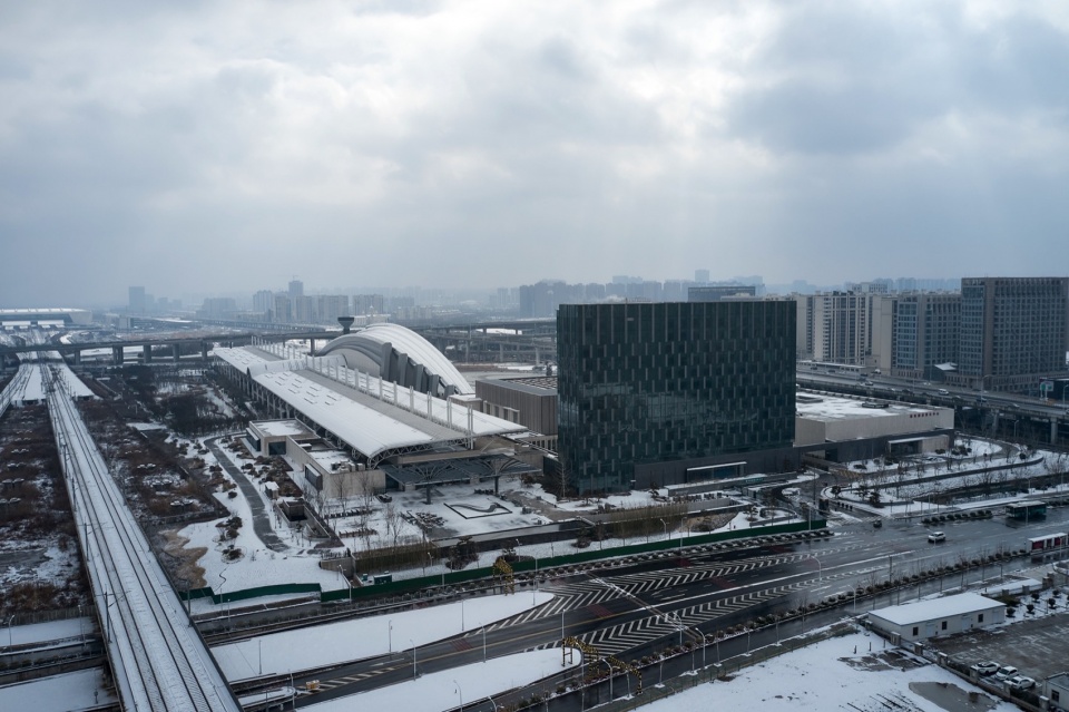China Yellow Sea Wetlands Museum Railway Park by DuShe Architectural Design Co Ltd Shanghai