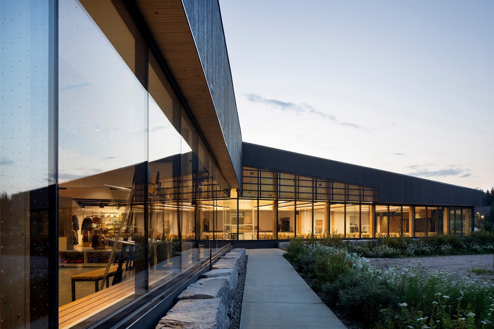 camp mercier by anne carrier architecture