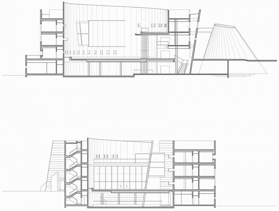 university senate center ben gurion university of the negev beer sheva by chyutin architects