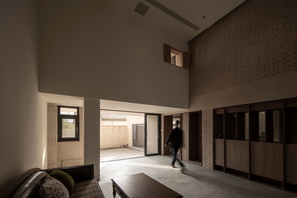 House between the walls