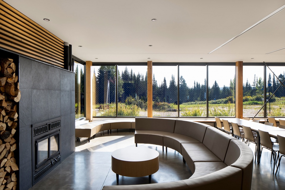 camp mercier by anne carrier architecture