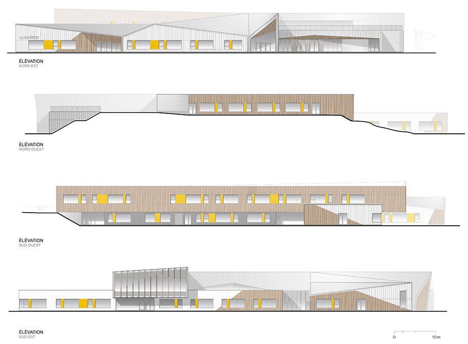 new manawan awacak okiskinohamatowikamikowaw elementary school by ccm2 architectes bb architecture design inc