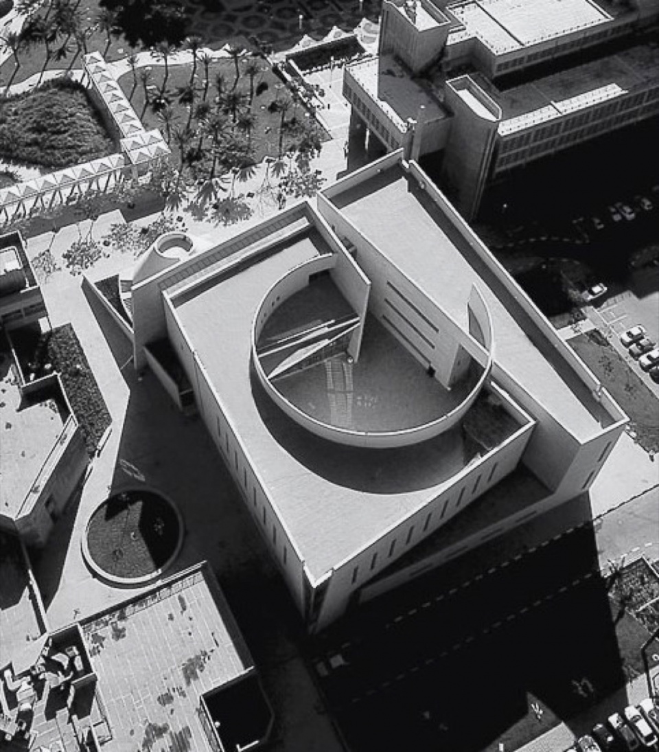 university senate center ben gurion university of the negev beer sheva by chyutin architects