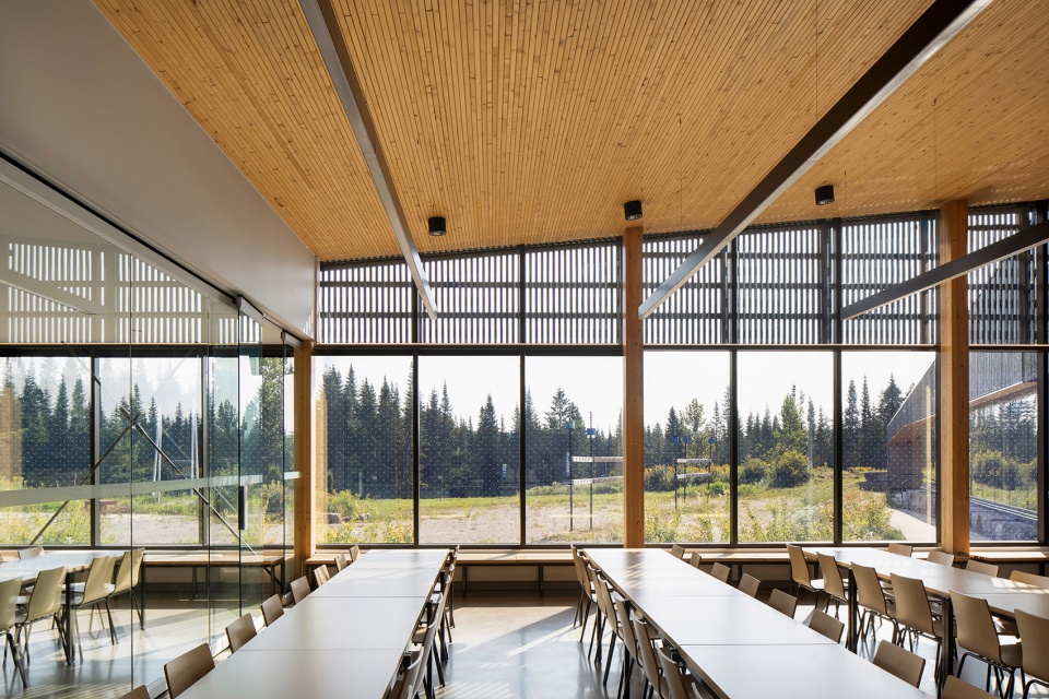 camp mercier by anne carrier architecture