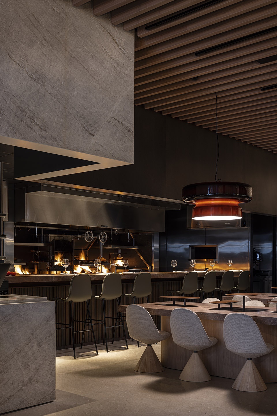 malka restaurant by kimmel eshkolot architects