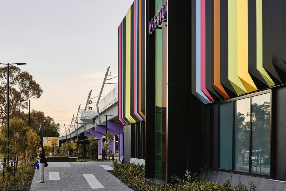 preston level crossing removal project by wood marsh architecture