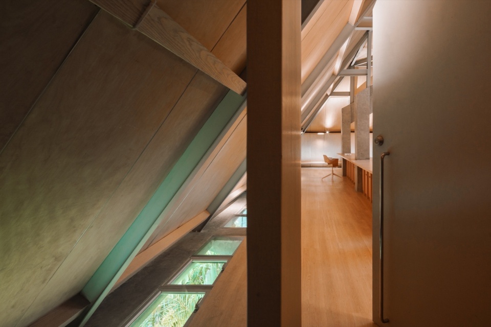 Attic Above Garden by RAD ar