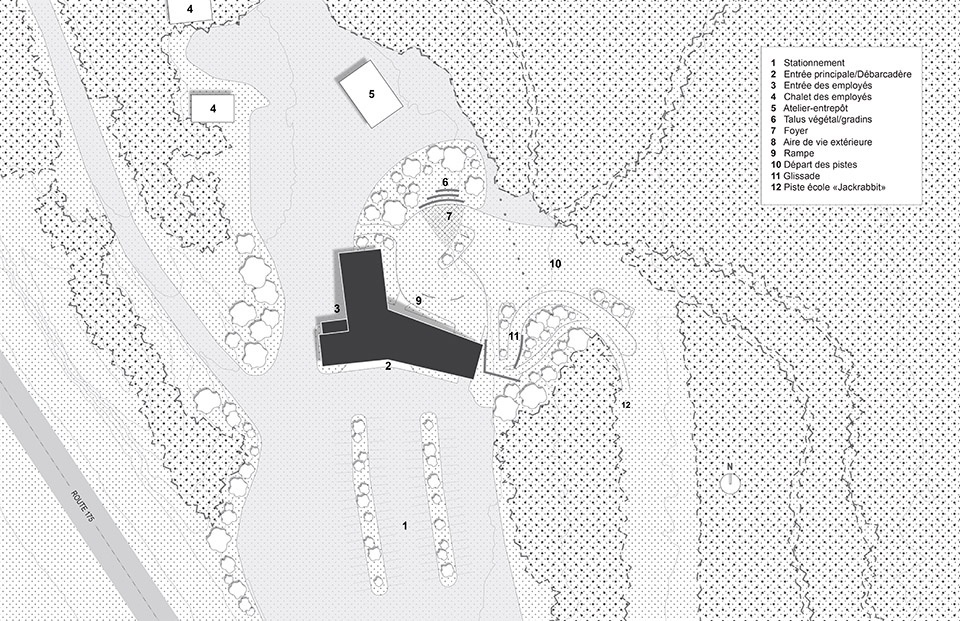 camp mercier by anne carrier architecture