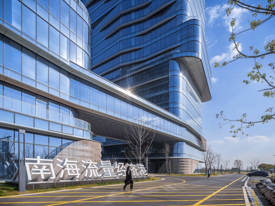 nanhai future city flow economy harbor by ecadi