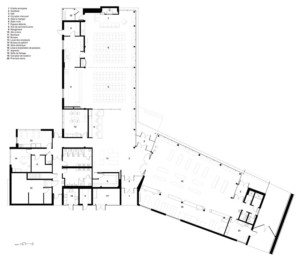 camp mercier by anne carrier architecture
