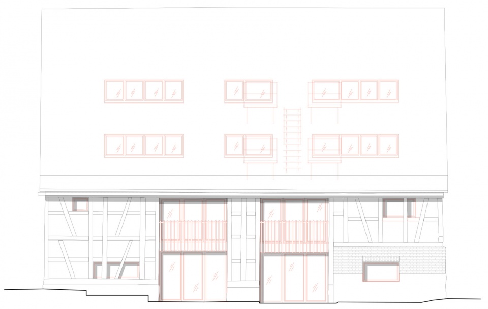doppelscheune by kook architektur