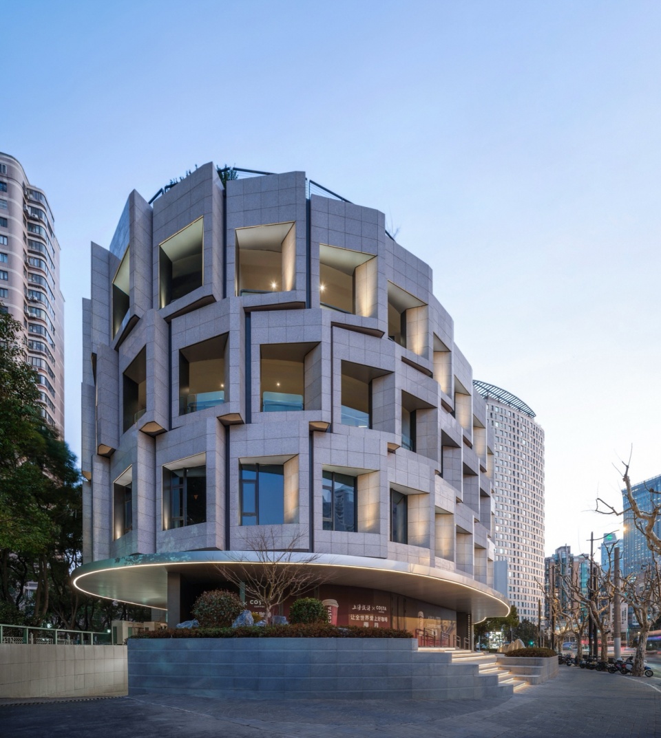 the North Building of Modern Architectural Design Building