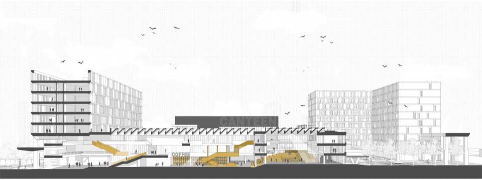 Taiyuan Normal University Teacher Education Training Center by Architectural Design Research Institute of SCUT Taozhi Studio