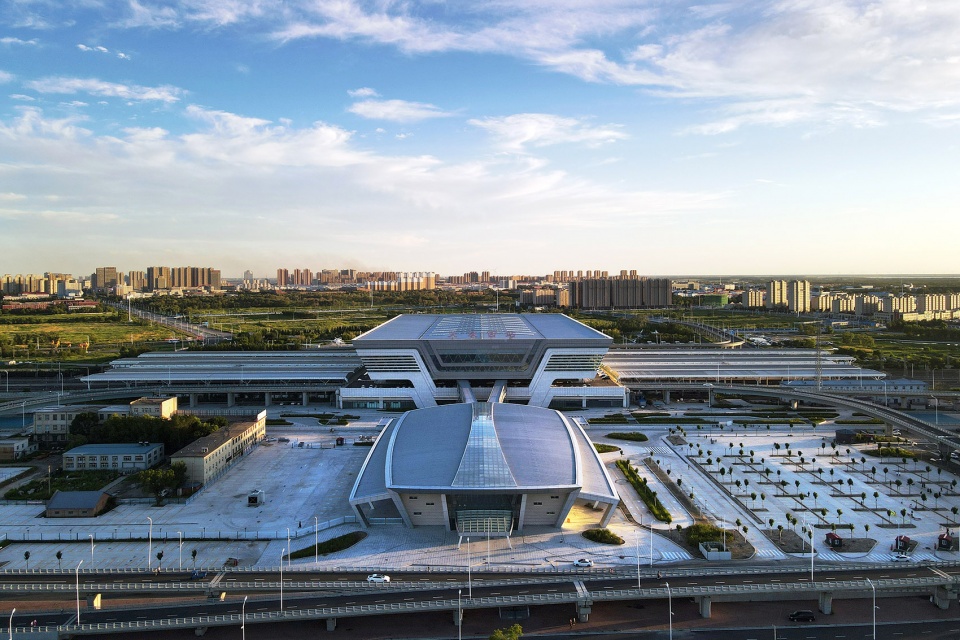 daqing west integrated highway passenger station by had architects studio a05