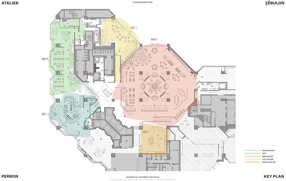hilton doubletree fb spaces by atelier zebulon perron