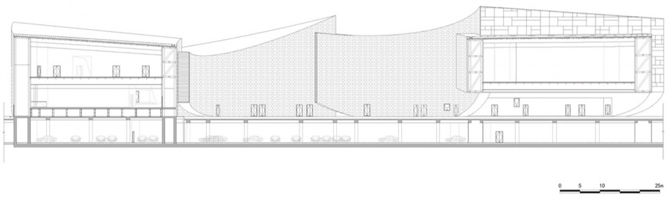Maiji Mountain Visitor Center by ZXD Architects BIAD