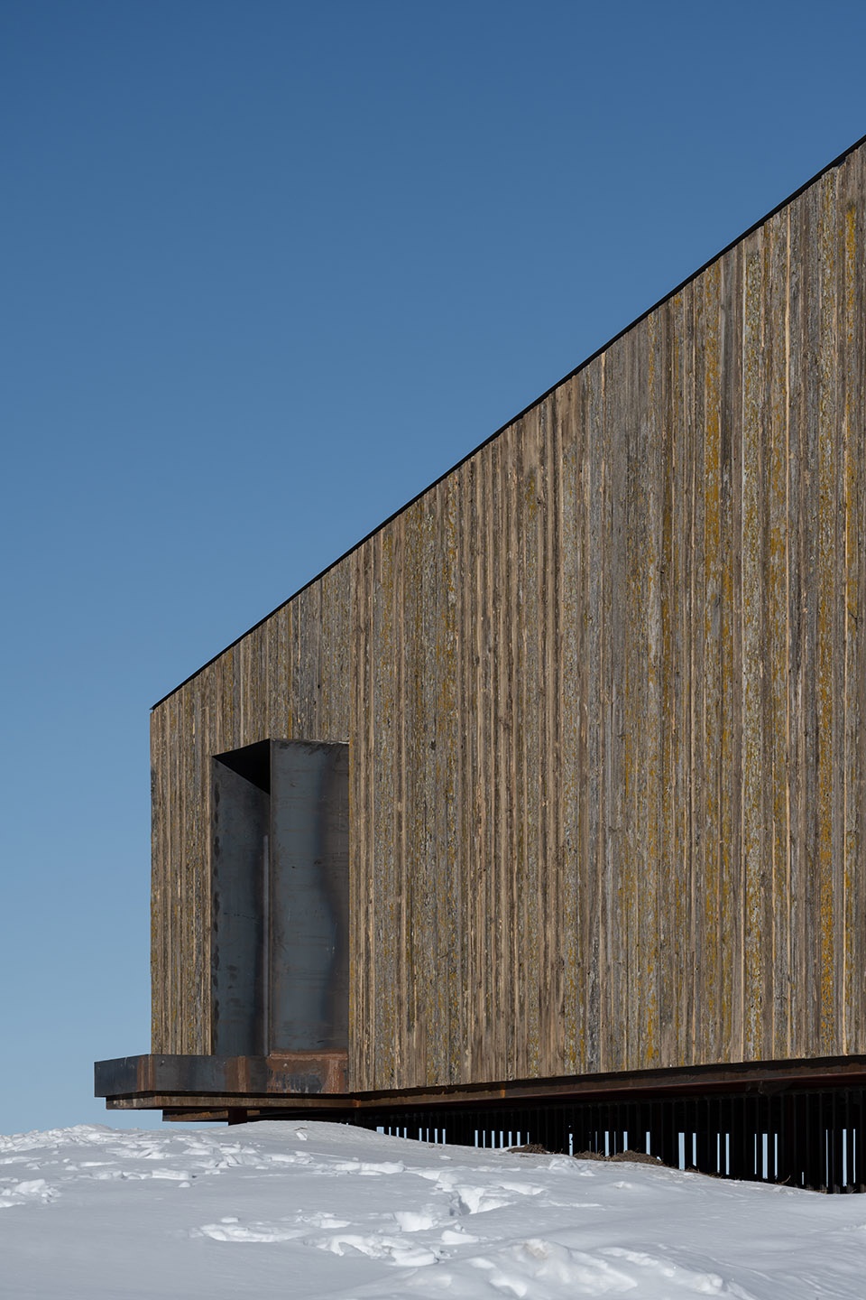aum cabins amid mountainscape in kazakhstan by arthur kariev architects