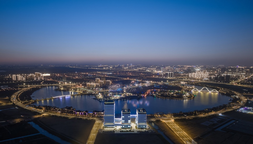nanhai future city flow economy harbor by ecadi