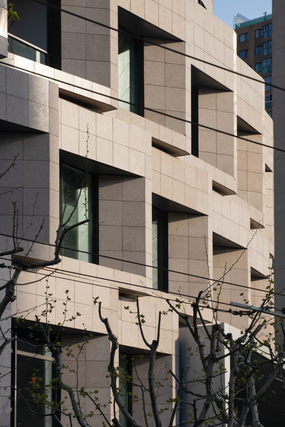 the North Building of Modern Architectural Design Building