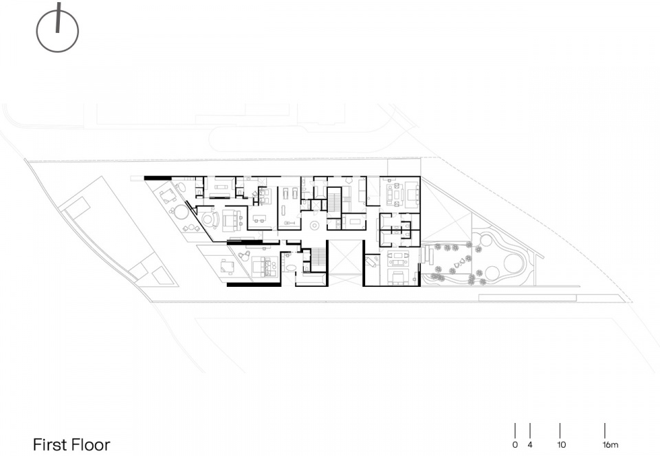 First Floor ima house by ezequiel farca studio