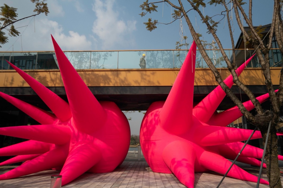 Below Chengdu Steve Messam