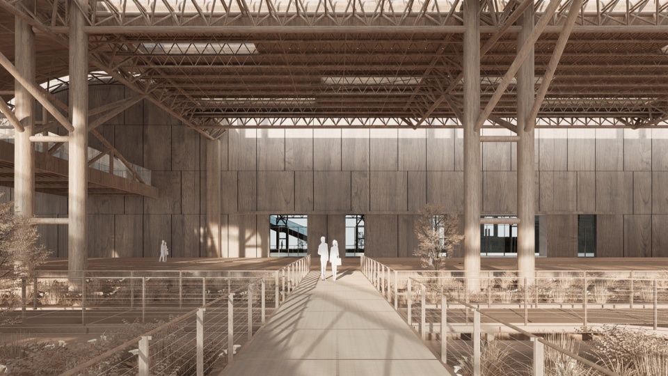 China Yellow Sea Wetlands Museum Railway Park by DuShe Architectural Design Co Ltd Shanghai