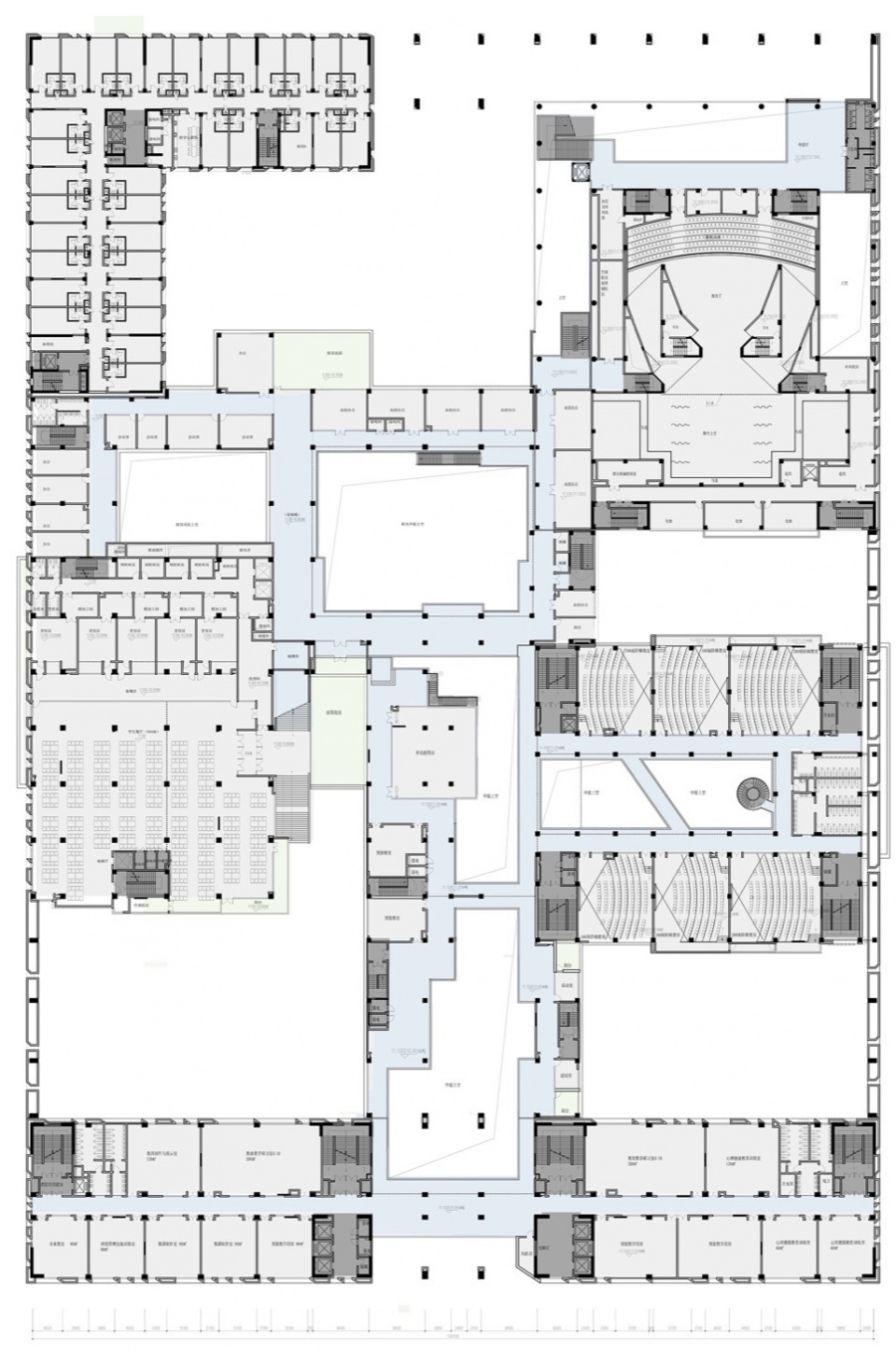 Taiyuan Normal University Teacher Education Training Center by Architectural Design Research Institute of SCUT Taozhi Studio