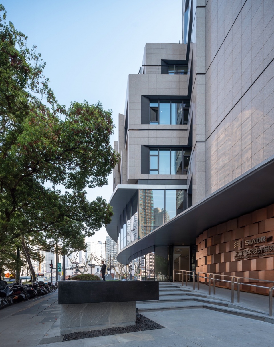 the North Building of Modern Architectural Design Building
