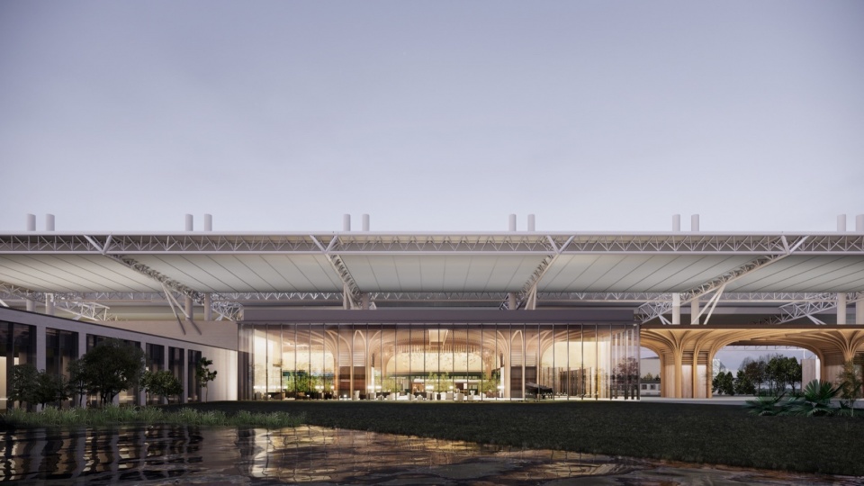 China Yellow Sea Wetlands Museum Railway Park by DuShe Architectural Design Co Ltd Shanghai