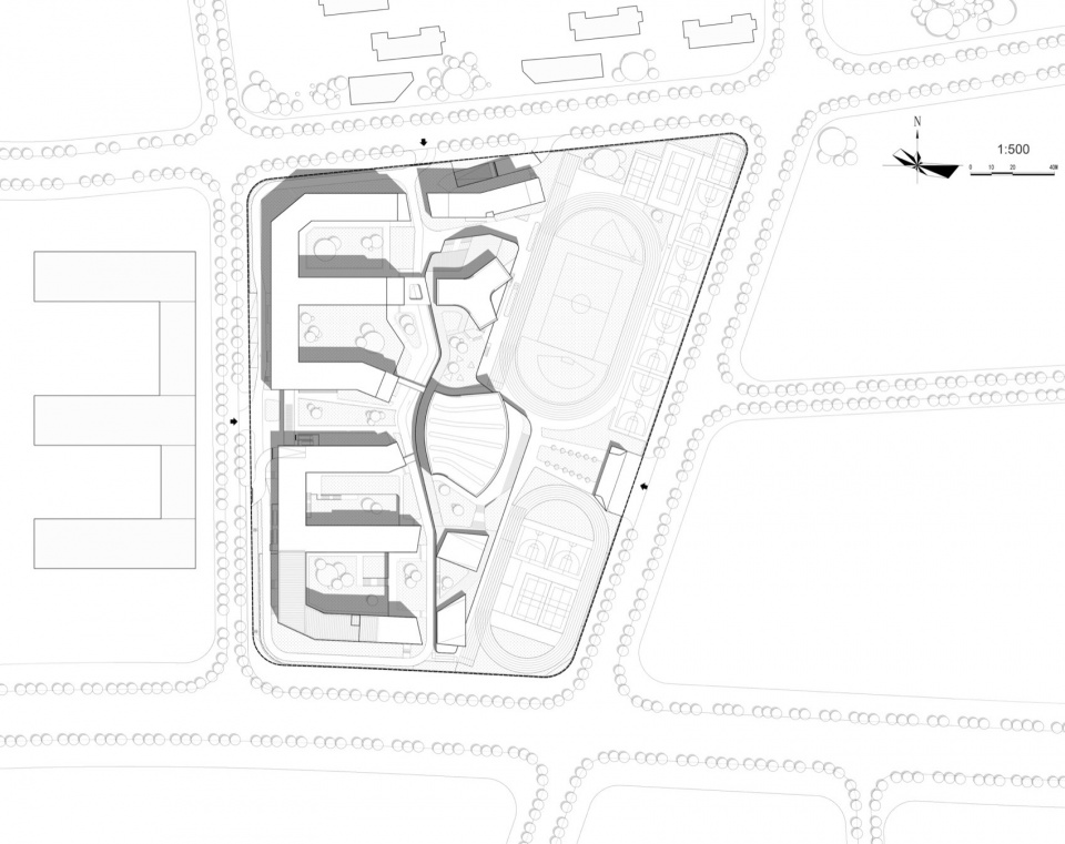 Quzhou No 6 Experimental School by LYCS Architecture Work