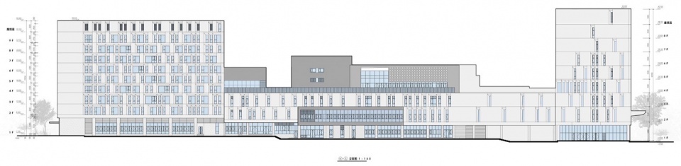 Taiyuan Normal University Teacher Education Training Center by Architectural Design Research Institute of SCUT Taozhi Studio