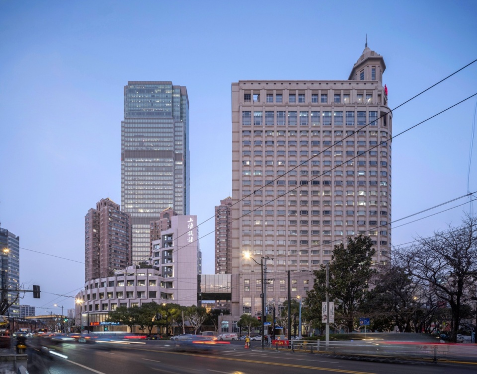 the North Building of Modern Architectural Design Building